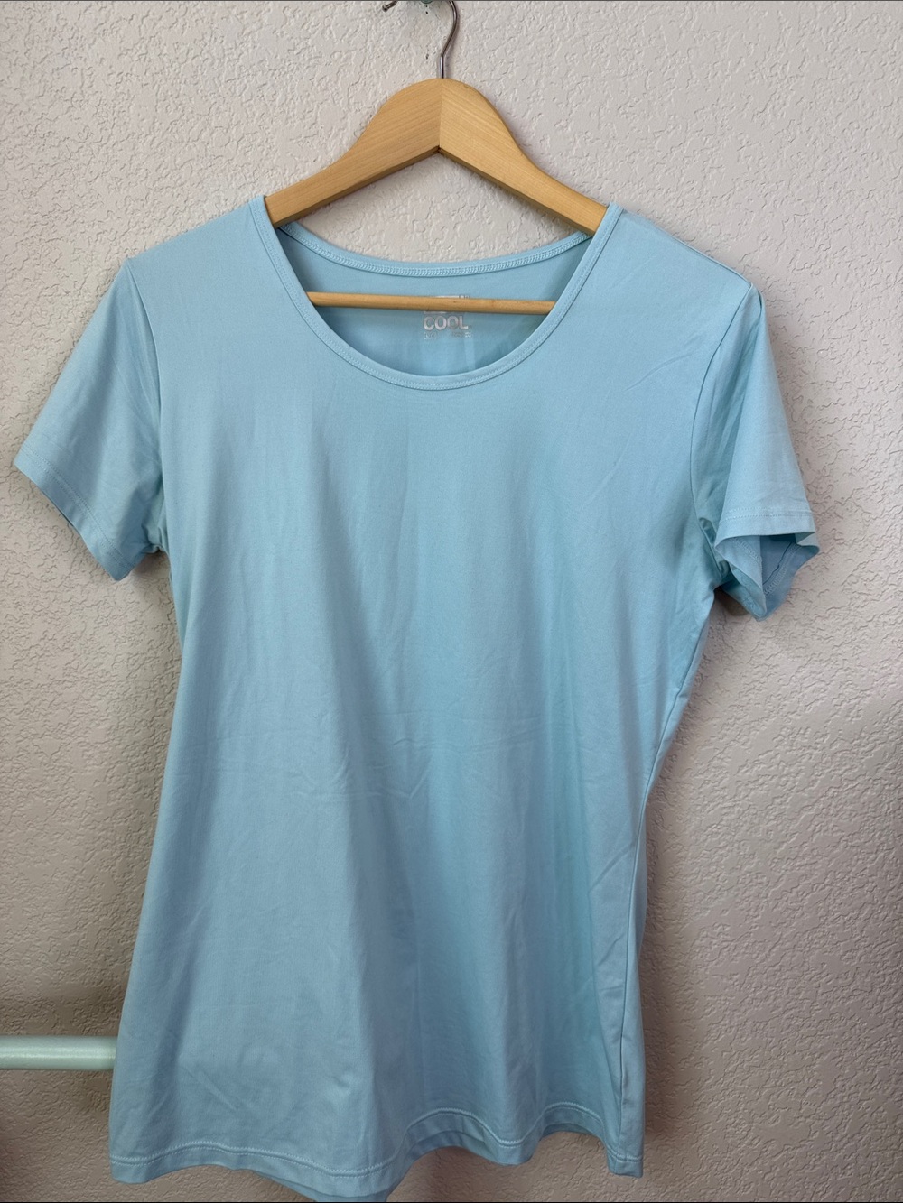 32 Degrees Cool Short Sleeve Tee Shirt Light Blue size Large - Picture 3 of 7